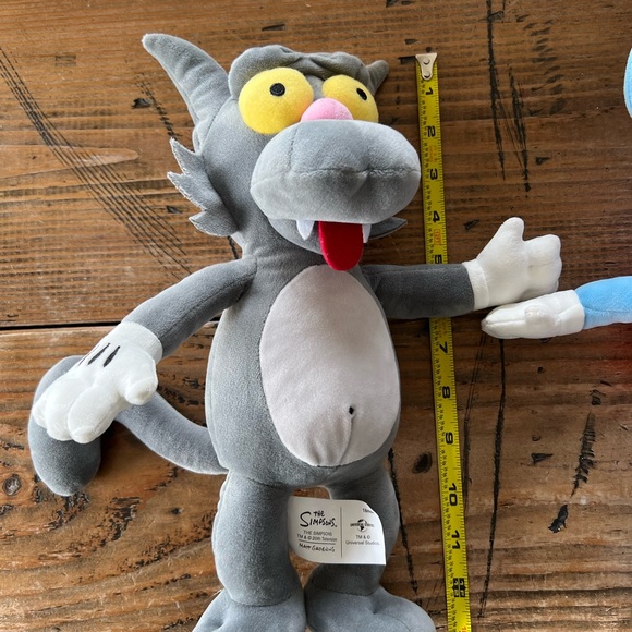Simpsons Itchy and Scratchy plush - Picture 4 of 11
